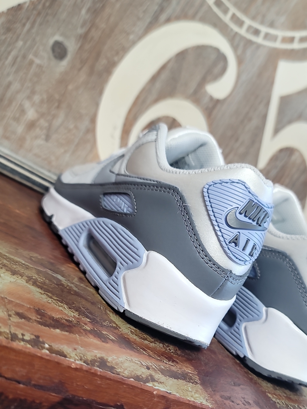Nike Wmns Air Max 90 'Blissful Blue' Wmns 7.5 (Great Condition) Fast Shipping - Picture 11 of 16